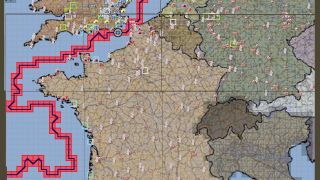Screenshot 1 — CFS3 Tactical Map