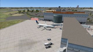 Screenshot 4 — V4.2 McAllen Miller Int'l Airport Scenery