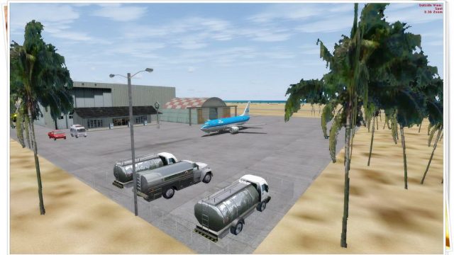 Screenshot 1 — Willemstad Airport Scenery