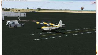 Screenshot 1 — Queen Beatrix Int'l Airport Scenery
