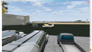 Screenshot 2 — Queen Beatrix Int'l Airport Scenery