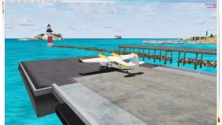 Screenshot 3 — Queen Beatrix Int'l Airport Scenery