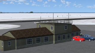 Screenshot 1 — Upernavik Airport Scenery