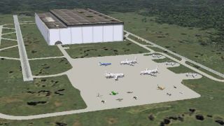 Screenshot 8 — HE Production Facility Scenery