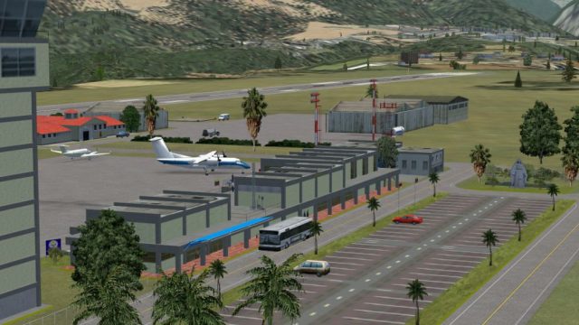 Screenshot 1 — Valera Airport Scenery