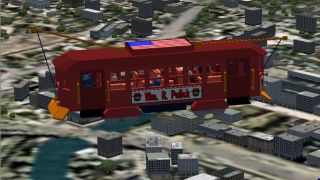 Screenshot 1 — Chicago TrolleyCopter
