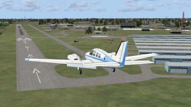 Screenshot 1 — Clearwater Airpark Scenery