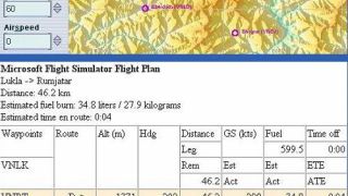 Screenshot 3 — Nepal 1 Flightplan