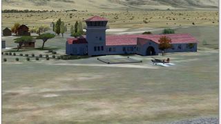 Screenshot 1 — Beaufort West Airfield Scenery