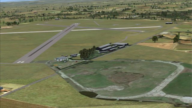 Screenshot 1 — Alf's UK Airfields Volume 16 Scenery