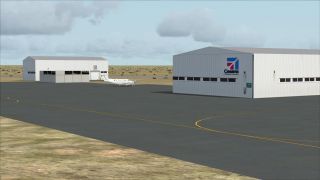 Screenshot 17 — Hobbs, New Mexico Air Cargo Scenery