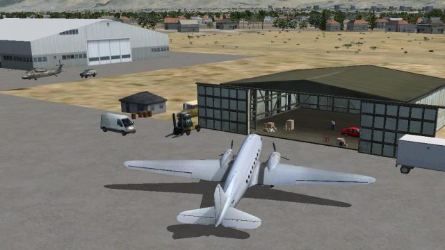 Screenshot 1 — Provo Municipal Airport Scenery