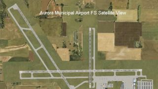 Screenshot 3 — Aurora Municipal Airport Scenery