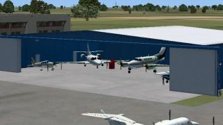 Screenshot 2 — Aurora Municipal Airport Scenery
