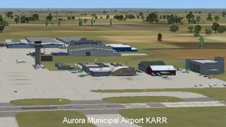 Screenshot 7 — Aurora Municipal Airport Scenery