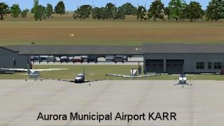 Screenshot 12 — Aurora Municipal Airport Scenery