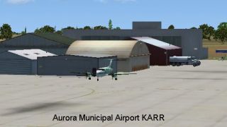 Screenshot 11 — Aurora Municipal Airport Scenery