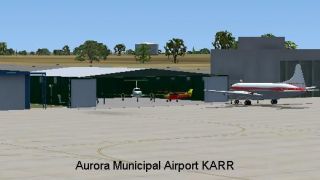 Screenshot 14 — Aurora Municipal Airport Scenery