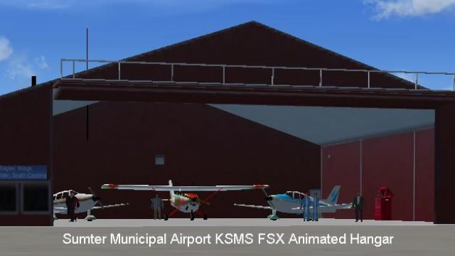 Screenshot 1 — Sumter Municipal Airport Scenery