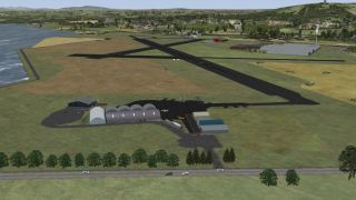 Screenshot 2 — FSX/SP2 Default Newtownards Airfield Scenery