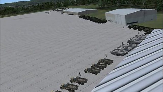 Screenshot 1 — Stewart AFB Add-On Scenery