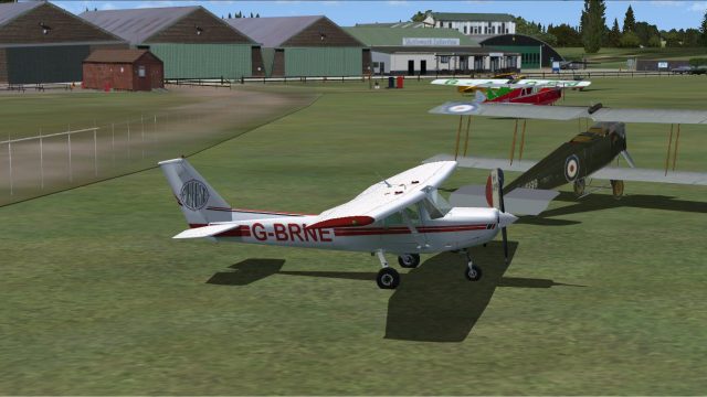 Screenshot 1 — Alfs UK Airfields Update 1 Scenery