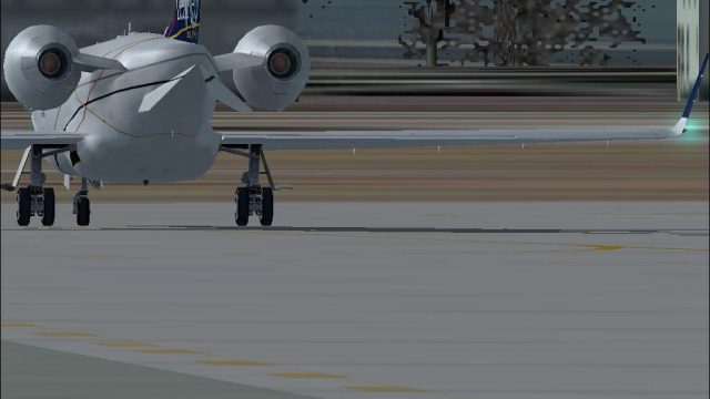 Screenshot 1 — and FS2002 FX: Nick's A-I JET Exhaust with Control Gauge