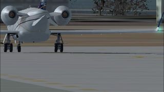 Screenshot 1 — and FS2002 FX: Nick's A-I JET Exhaust with Control Gauge