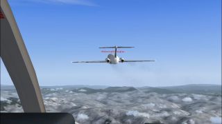 Screenshot 2 — and FS2002 FX: Nick's A-I JET Exhaust with Control Gauge