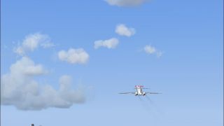 Screenshot 7 — and FS2002 FX: Nick's A-I JET Exhaust with Control Gauge