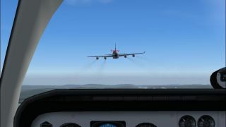 Screenshot 4 — and FS2002 FX: Nick's A-I JET Exhaust with Control Gauge