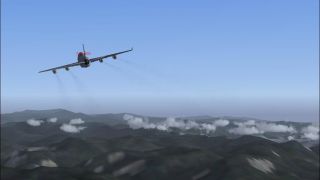 Screenshot 8 — and FS2002 FX: Nick's A-I JET Exhaust with Control Gauge