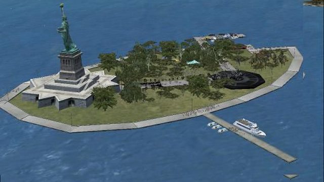 Screenshot 1 — Fictional Statue Of Liberty Scenery