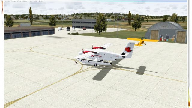 Screenshot 1 — Mont-Joli Airport Scenery