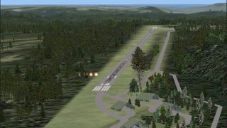 Screenshot 1 — Sattna Air Base Scenery