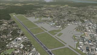 Screenshot 1 — Bangor International Airport Scenery