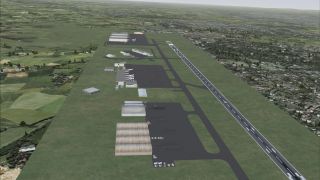 Screenshot 1 — EGNX East Midlands Airport Scenery