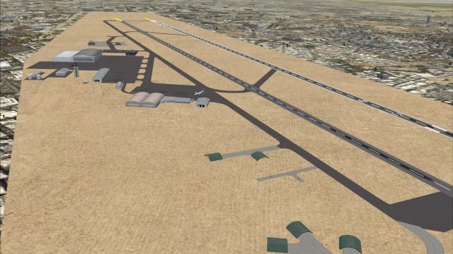 Screenshot 1 — Benghazi Benina Airport Scenery