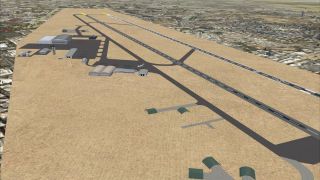 Screenshot 1 — Benghazi Benina Airport Scenery