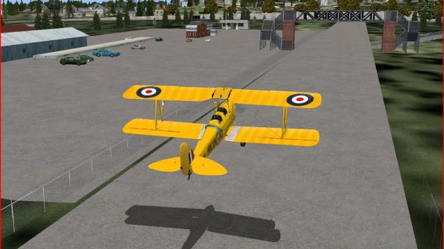 Screenshot 1 — EGLB Brooklands 1938 Scenery