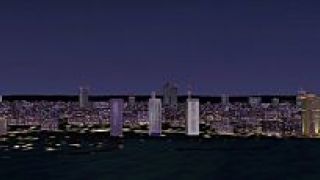 Screenshot 1 — Tel Aviv Photo Real Scenery