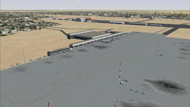 Screenshot 1 — Tripoli International Airport Scenery