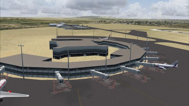 Screenshot 1 — Jomo Kenyatta Nairobi Airport Scenery