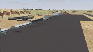 Screenshot 1 — Luanda Airport Scenery