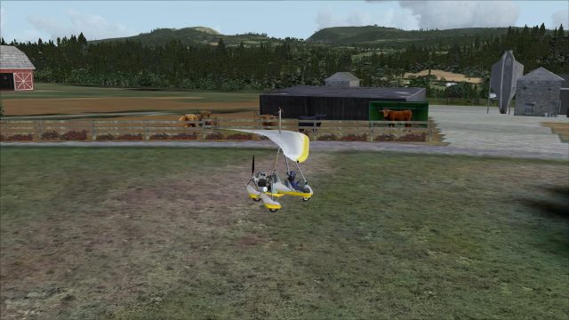 Screenshot 1 — East-Lochlane-Farm Scenery