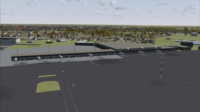 Screenshot 1 — Scenery For Okecie Airport