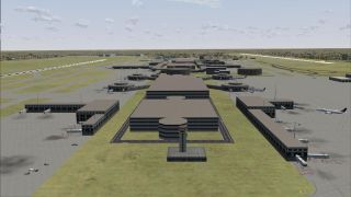 Screenshot 1 — Houston Intercontinental Airport Scenery