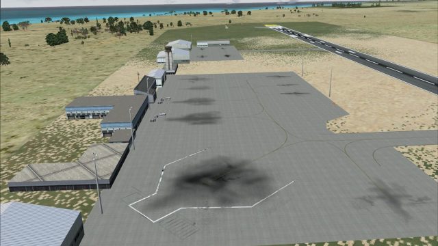 Screenshot 1 — Cotonou Benin Airport Scenery