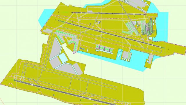 Screenshot 1 — Indira Gandhi Int'l Airport Scenery