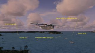 Screenshot 5 — WWII Scenery Seaplane Aerodromes